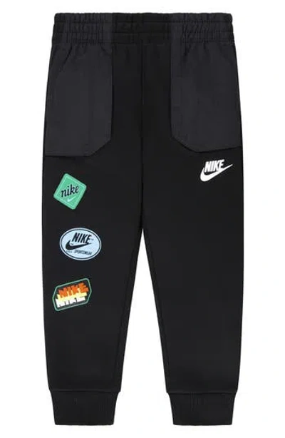 Nike Kids' Sportswear Fleece Joggers In Black