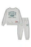 Nike Kids' Sportswear Graphic Sweatshirt & Joggers Set In Gray