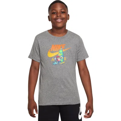 Nike Kids' Sportswear Graphic T-shirt In Gray