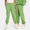 Nike Kids' Sportswear Icon Fleece Easyon Loose Jogger Pants In Chlorophyll/sail/treeline