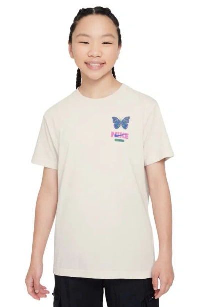 Nike Kids' Sportswear Max90 Cotton Graphic T-shirt In Phantom