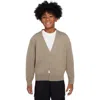 Nike Kids' Sportswear Metro Cardigan In Brown