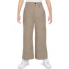 Nike Kids' Sportswear Metro Carpenter Pants In Khaki/light Orewood Brown