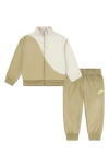 Nike Kids' Sportswear On The Move Dri-fit Jacket & Joggers Set In Neutral