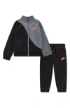 Nike Kids' Sportswear On The Move Dri-fit Jacket & Joggers Set In Black