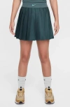 Nike Kids' Sportswear Pleated Skirt In Vintage Green/green Frost