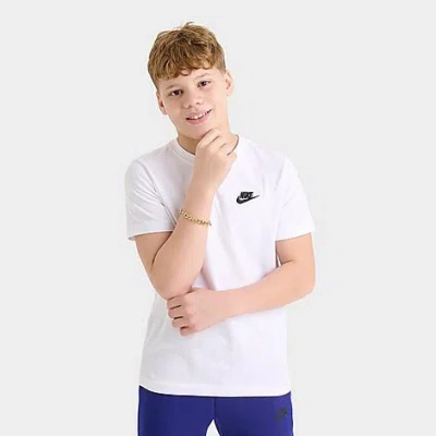 Nike Kids Sportswear T-shirt In White