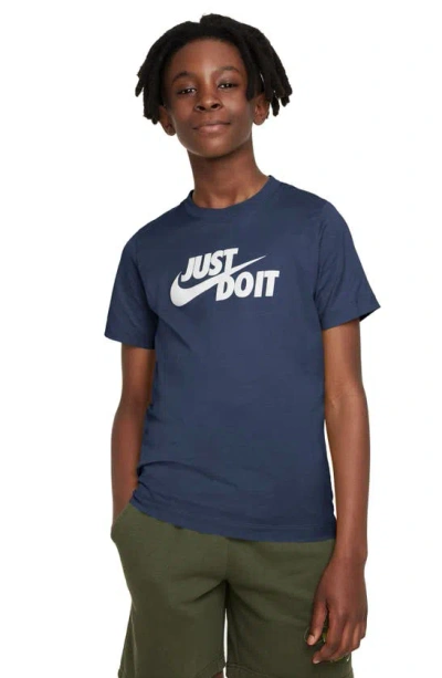 Nike Kids' Sportswear T-shirt In Blue