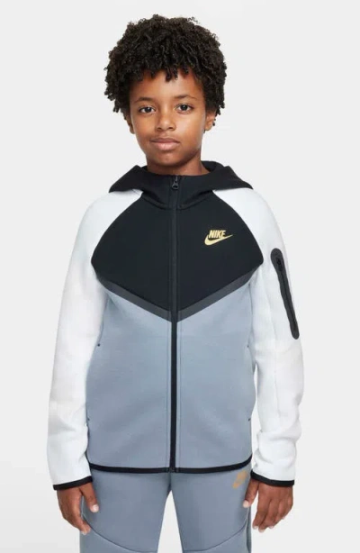 Nike Kids' Sportswear Tech Fleece Full Zip Jacket In Blue