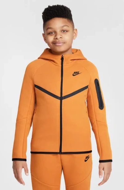 NIKE NIKE KIDS' SPORTSWEAR TECH FLEECE FULL ZIP JACKET