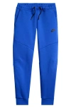 Nike Sportswear Tech Fleece Big Kids' Jogger Pants In Game Royal/black/black