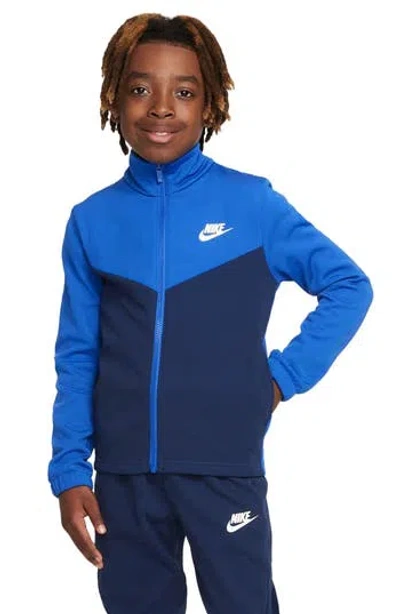 Nike Kids' Sportswear Track Jacket & Pants Set In Blue