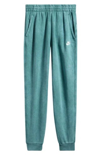 Nike Kids' Sportswear Wash Club Fleece Sweatpants In Green