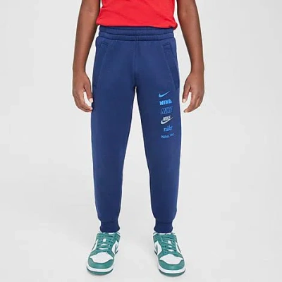Nike Kids' Stacked Logo Jogger Pants In Multi