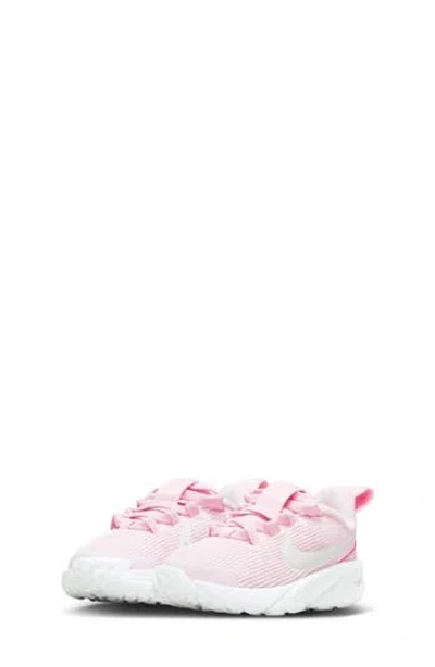 Nike Kids' Star Runner 4 Sneaker In Pink Foam/white/white