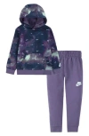 Nike Kids' Swoosh Fleece Set In Multi