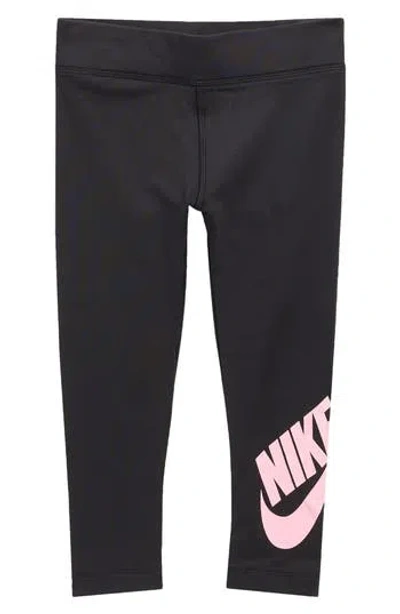 Nike Kids' Swoosh Leggings In Black
