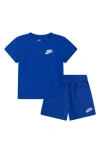 Nike Kids' T-shirt & Shorts Set In Game Royal