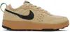 Nike Kids Tan C1ty Brownstone Sneakers In Flax/black