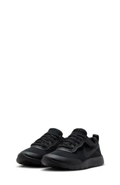 Nike Kids' Omni Multi-court Sneaker In Black/black/black