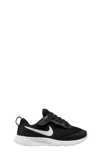 Nike Kids' Tanjun Sneakers In Triple Black And White