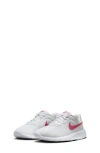 Nike Kids' Tanjun Ez Sneaker In White/volt/black