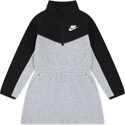 Nike Kids' Tech Fleece Dress In Gray