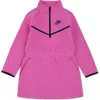 Nike Kids' Tech Fleece Dress In Pink