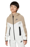 NIKE NIKE KIDS' TECH FLEECE FULL ZIP HOODIE