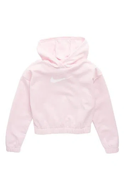 Nike Kids' Therma-fit Pullover Hoodie In Pink