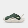 Nike Aqua Swoosh Baby/toddler Sandals In Vintage Green/barely Volt/sail