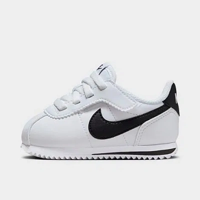 Nike Babies'  Kids' Toddler Cortez Easyon Casual Shoes (2c-7c) In White/black