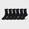 Nike Babies'  Kids' Toddler Dri-fit Crew Socks (6-pack) In Black
