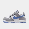Nike Babies'  Kids' Toddler Dunk Low Casual Shoes In White/royal Pulse/cement Grey