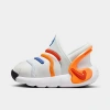Nike Babies'  Kids' Toddler Dynamo 2 Easyon Casual Shoes (2c-7c) In Summit White/total Orange/astronomy Blue/team Orange