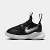 Nike Flex Runner 3 Baby/toddler Shoes In Black/white
