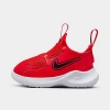 Nike Babies'  Kids' Toddler Flex Runner 3 Running Shoes In University Red/black