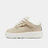 Nike Kids' Toddler Force 1 Low Easyon Se Casual Shoes In Sanddrift/sail/dark Raisin/pale Ivory