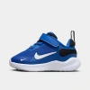 Nike Babies'  Kids' Toddler Revolution 7 Stretch Lace Running Shoes In Game Royal/white/black
