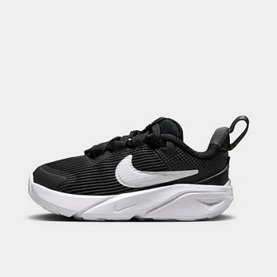 Nike Babies'  Kids' Toddler Star Runner 4 Running Shoes In Black/anthracite/white