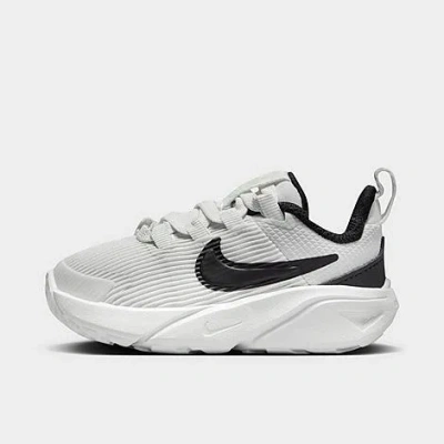 Nike Kids' Toddler Star Runner 4 Running Shoes In Summit White/barely Volt/white/black