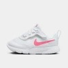 Nike Tanjun Easyon Baby/toddler Shoes In White/barely Volt/black/aster Pink
