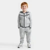 Nike Sportswear Toddler Tech Fleece 2-piece Full-zip Set In Gray