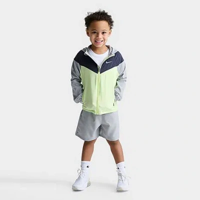 Nike Babies' Kids Toddler Windrunner Jacket And Shorts Set In Multi