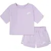 Nike Kids' Towel Terry T-shirt & Shorts Set