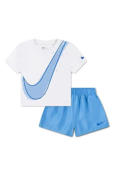 Nike Babies'  Kids' T-shirt & Woven Shorts Set In Multi