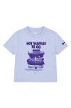 Nike Kids' Waffles To Go Graphic T-shirt In Gray
