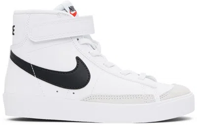 Nike Unisex Blazer Mid '77 High Top Sneakers - Little Kid, Big Kid In White