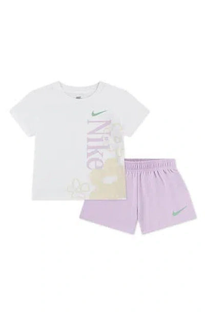 Nike Kids' Wildflower T-shirt & Mesh Shorts Set
