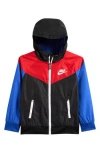 Nike Kids' Windrunner Water Resistant Hooded Jacket In Multi